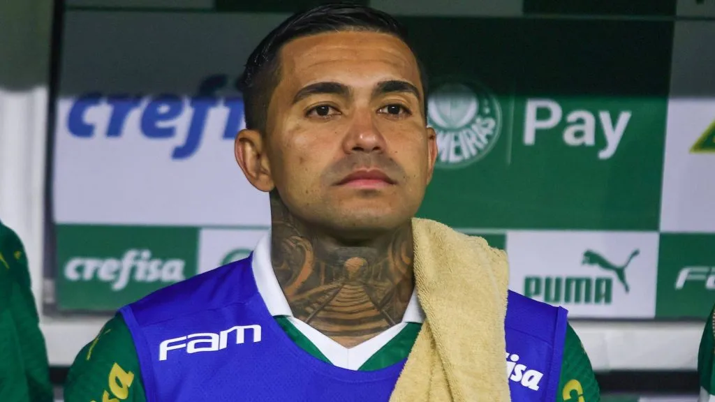 Dudu sério no banco do Palmeiras - Foto: IMAGO