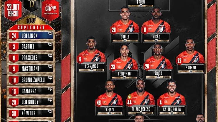 (Reprodução/Instagram @Athletico)