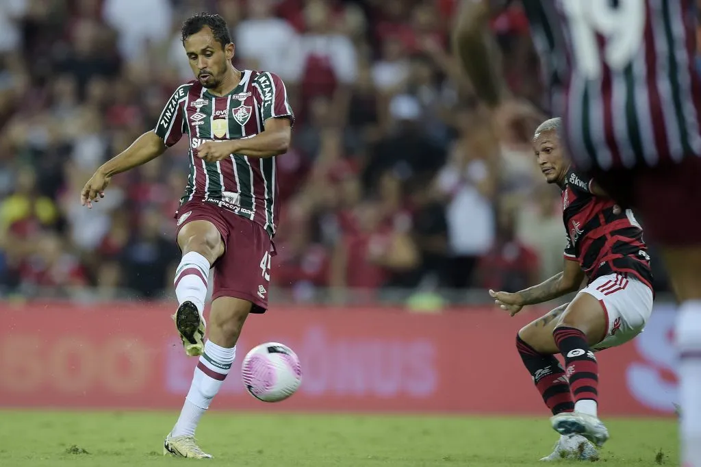 Lima marcou um dos gols na vitória do último FlaxFlu. Foto: Alexandre Loureiro/AGIF