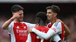 Kai Havertz comemora gol pelo Arsenal em partida da Premier League diante do Brighton. (Photo by Mike Hewitt/Getty Images)