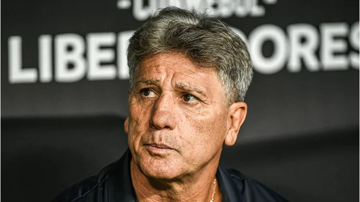 Renato Gaúcho durante jogo do Tricolor pela Libertadores 2024.