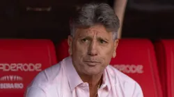 Renato Portaluppi, técnico do Grêmio, durante partida contra o Internacional no estádio Beira-Rio pelo Brasileiro Série A