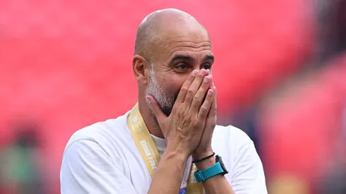 Guardiola no comando do Manchester City. Foto: Stu Forster/Getty Images