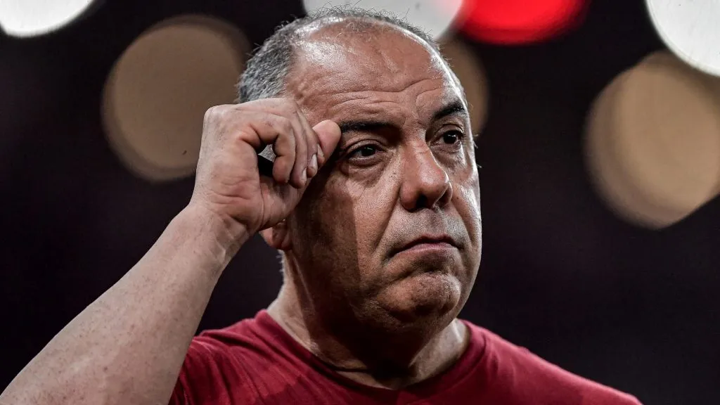 Marcos Braz durante partida do Flamengo. Foto: Thiago Ribeiro/AGIF