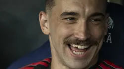 Léo Ortiz durante partida do Flamengo contra o Fluminense, no Campeonato Carioca.
