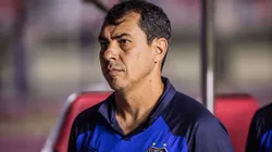 Fabio Carille, tecnico do Santos durante partida contra o Sao Paulo no estadio Morumbi pelo campeonato Paulista 2024