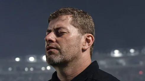Rafael Paiva, técnico do Vascão, durante jogo contra o Atlético-MG