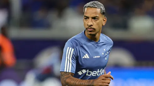 Matheus Pereira em jogo do Cruzeiro.