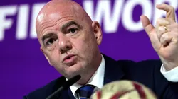 Gianni Infantino, presidente da FIFA, deve receber solicitação em breve do Racing para jogar Super Mundial. Foto: Bradley Collyer