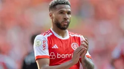 RS - PORTO ALEGRE - 19/10/2024 - BRASILEIRO A 2024, INTERNACIONAL X GREMIO - Wesley jogador do Internacional durante partida contra o Gremio no estadio Beira-Rio pelo campeonato Brasileiro A 2024. Foto: Liamara Polli/AGIF
