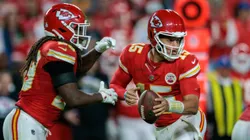 Kansas City Chiefs quarterback Patrick Mahomes. Foto de William Purnell/Icon Sportswire NFL