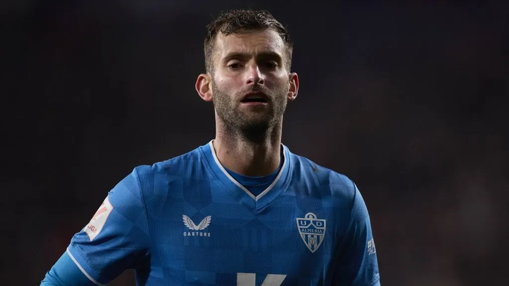 Léo Baptistão no Almería - Foto: Ricardo Larreina Amador/IMAGO.