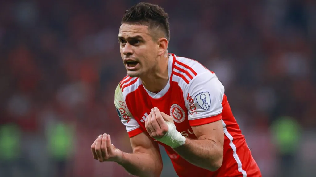 Rafael Borré, atacante do Inter