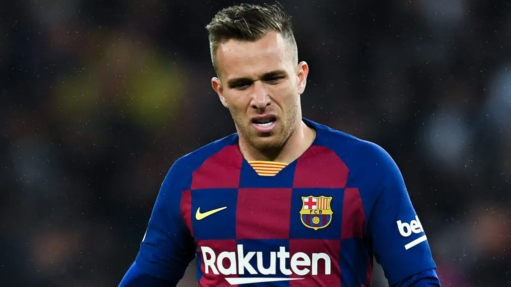 Arthur Melo não rendeu o esperado no Barcelona - Foto: David Ramos/Getty Images.
