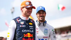 Max Verstappen e Daniel Ricciardo no GP da Hungria (2024)