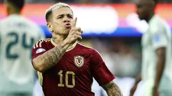 Soteldo, meia-atacante da Seleção Venezuelana, que está no Grêmio, emprestado pelo Santos