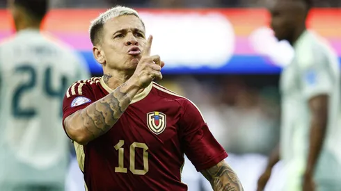 Soteldo, meia-atacante da Seleção Venezuelana, que está no Grêmio, emprestado pelo Santos