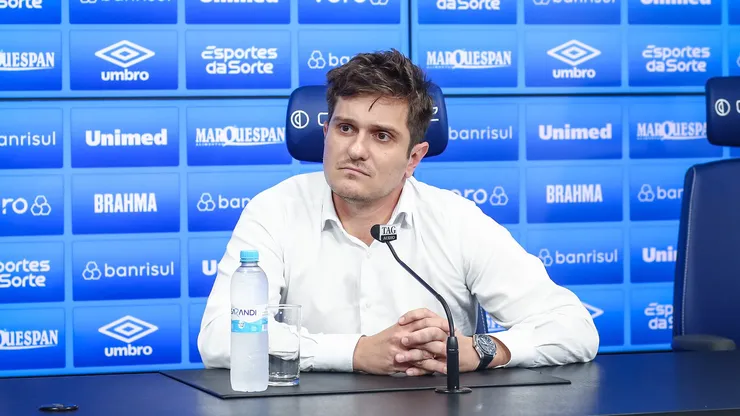 Antônio Brum mandou a real sobre a arbitragem - FOTO: LUCAS UEBEL/GREMIO FBPA