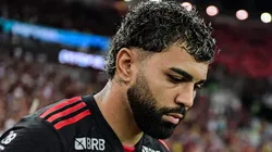 Gabigol com Filipe Luís no comando do Flamengo. Foto: Thiago Ribeiro/AGIF