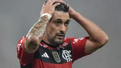 Flamengo x Corinthians em Itaquera ganha ‘aviso’ de Arrascaeta - Foto: Thiago Ribeiro/AGIF.