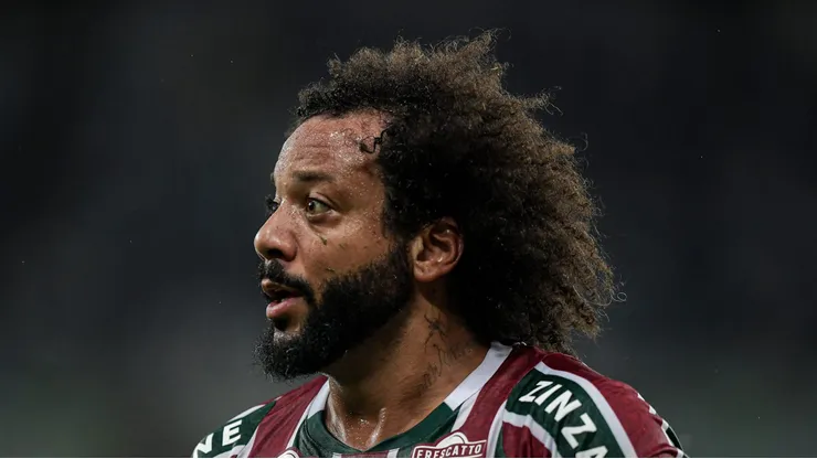 Marcelo durante partida do Fluzão no Brasileirão. Foto: Thiago Ribeiro/AGIF