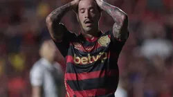 Fabricio Dominguez, do Sport, durante derrota para o Operário na Ilha do Retiro (Foto: Rafael Vieira/AGIF)