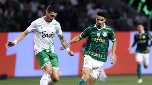 Palmeiras venceu com facilidade o jogo do primeiro turno. Foto: Marcello Zambrana/AGIF