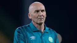 Gilmar Dal Pozzo, técnico da Chapecoense, em partida contra o Santos