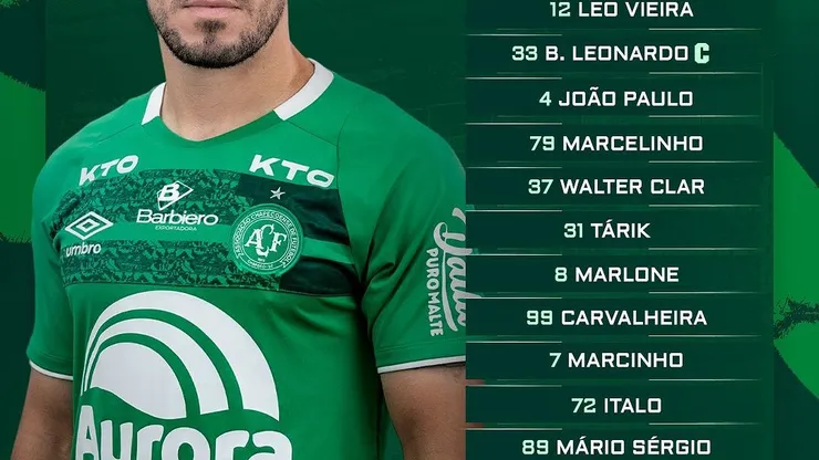 (Reprodução/Instagram @Chapecoense)