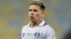 Soteldo durante partida entre Grêmio e Fluminense, pela Libertadores.