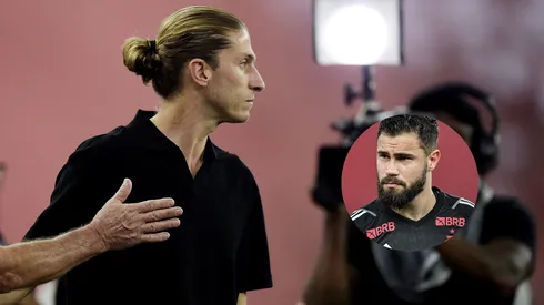 Filipe Luis decide barrar titular de Tite e venda vira unanimidade no Flamengo - Foto: AGIF