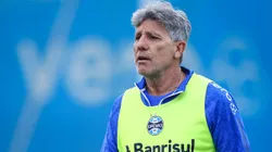 Renato Gaúcho trabalha no CT Luiz Carvalho com portões fechados - FOTO: LUCAS UEBEL/GREMIO FBPA