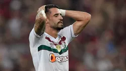 Renato Augusto, meia ex-Corinthians, em ação pelo Fluminense. Foto: Thiago Ribeiro/AGIF