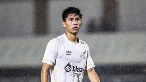 Miguelito pelo Santos. Foto: Abner Dourado/AGIF