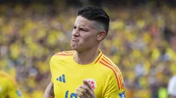 10th September 2024: Metropolitano Robert Melendez, Barranquilla, Colombia: FIFA World Cup, WM, Weltmeisterschaft, Fussball 2026 qualification, Colombia versus Argentina: James Rodr& xedguez of Colombia celebrates his goal PUBLICATIONxNOTxINxUK ActionPlus12691398 JosexPino