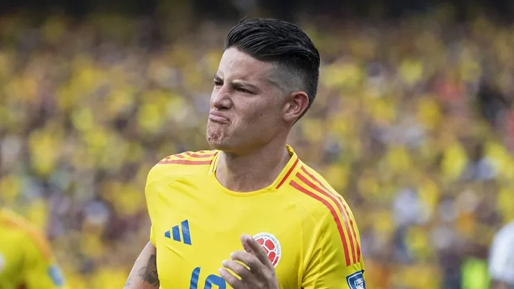 10th September 2024: Metropolitano Robert Melendez, Barranquilla, Colombia: FIFA World Cup, WM, Weltmeisterschaft, Fussball 2026 qualification, Colombia versus Argentina: James Rodr& xedguez of Colombia celebrates his goal PUBLICATIONxNOTxINxUK ActionPlus12691398 JosexPino