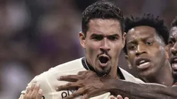 Lucas Veríssimo durante partida do Brasileirão de 2023.