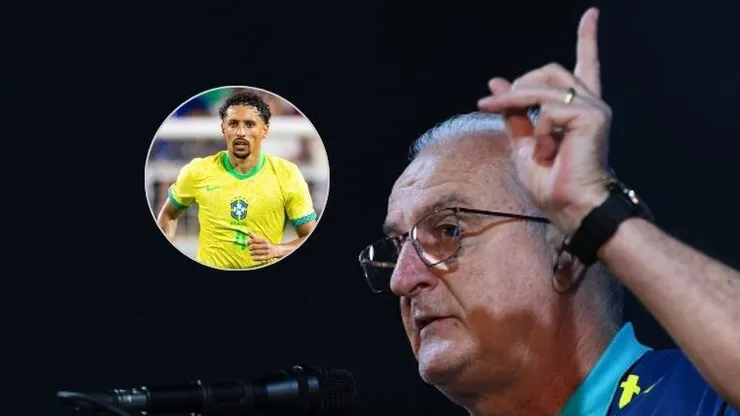 Dorival Júnior, técnico da Seleção Brasileira anuncia em coletiva que Marquinhos é sua nova aposta como capitão da equipe na terça-feira, 15 de outubro
