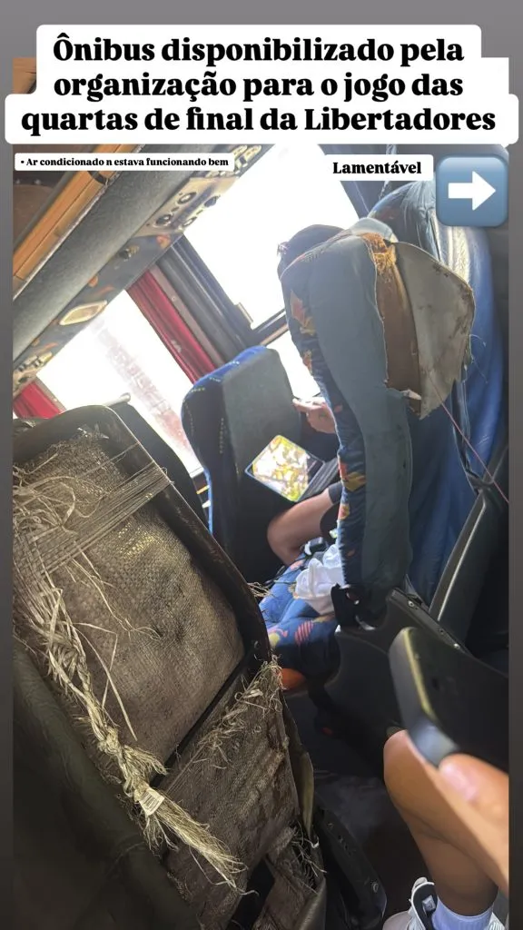 Print dos Stories no Instagram da meia, do Corinthians – Foto: Arquivo pessoal/Gabi Zanotti