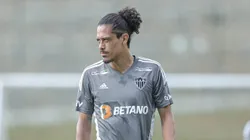 Maurício Lemos, durante treino na Cidade do Galo - Foto: Pedro Souza / Atlético