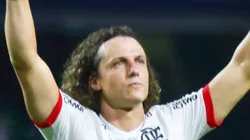 David Luiz durante partida contra o Palmeiras pela Copa do Brasil.