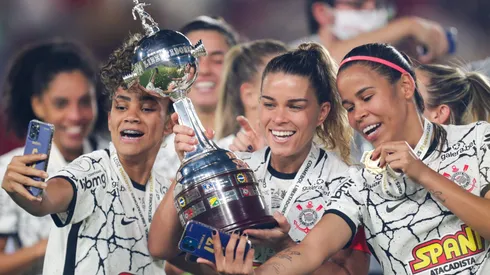 Corinthians na Libertadores Feminina. Foto: FocoUy/AGIF