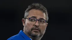 Alexandre Mattos, CEO do Cruzeiro, antes de partida do Brasileirão.