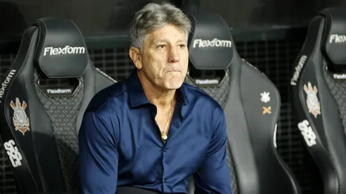 Renato Portaluppi, treinador do Grêmio estaria na mira do Corinthians para assumir o comando da equipe paulista no lugar de Ramón Diaz