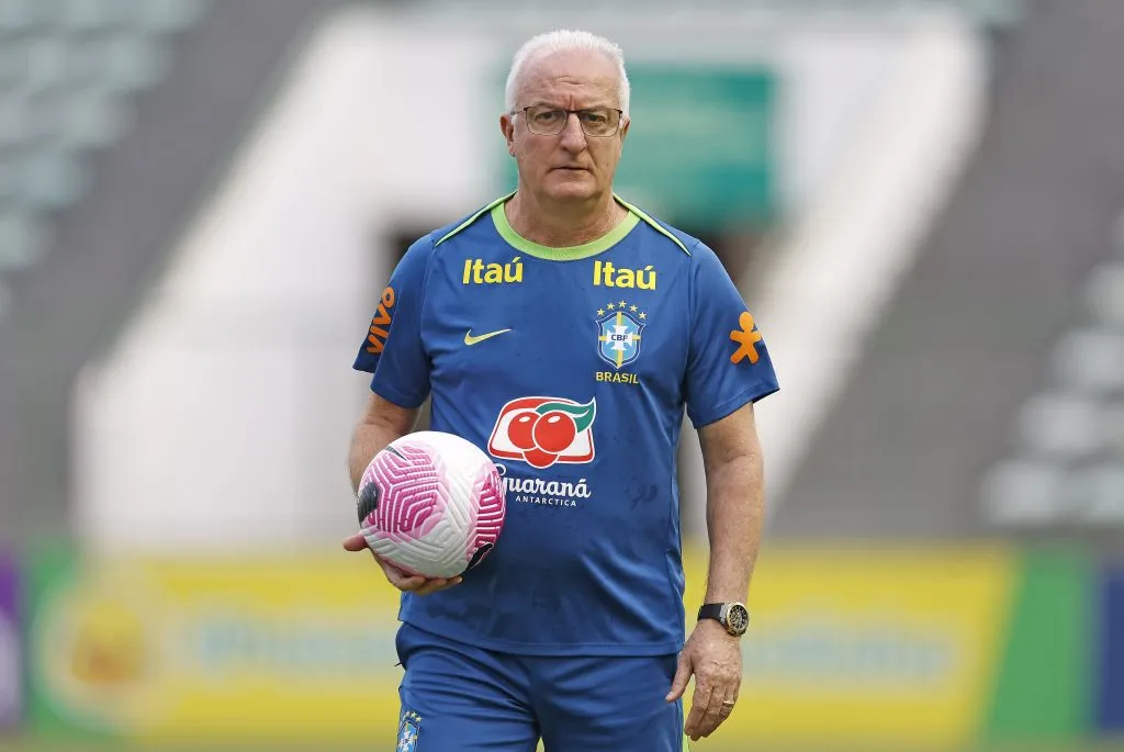 Técnico Dorival Júnior mantém Igor Jesus como titular. Foto: Rafael Ribeiro/CBF