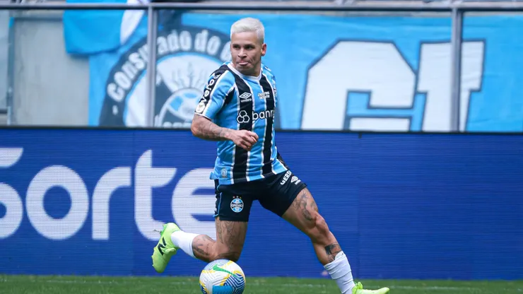 Soteldo não ficou à disposição no último jogo do Grêmio