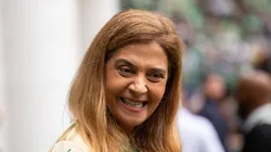 Presidente do Verdão durante vitória sobre o Criciúma.