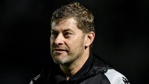 Rafael Paiva, treinador do Vasco, durante partida contra o Juventude, em São Januário, pelo Campeonato Brasileiro.