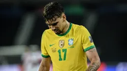 Lucas Paquetá em partida pelo Brasil. Foto: Nayra Halm/Fotoarena