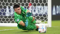 Goleiro do Uruguai não evitou a derrota. Grant Halverson/Getty Images.